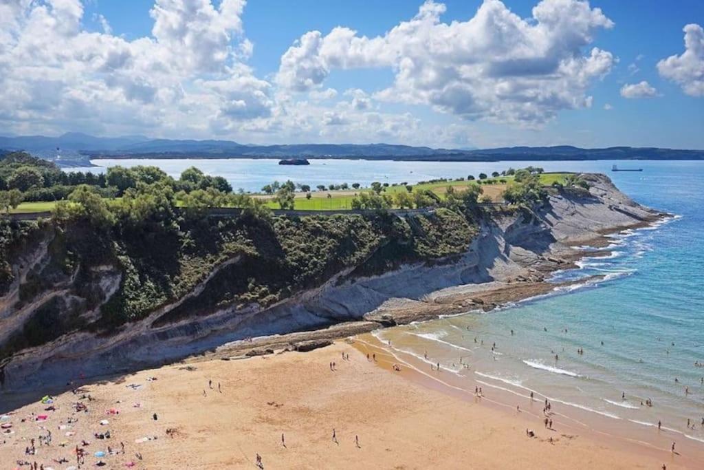 Alojamientos Turisticos Con Terraza En Santander Lapera Ngoại thất bức ảnh